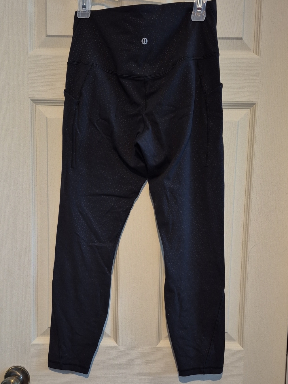 🍋 Lululemon Align High-Rise Pant with Pockets 25" Gradiate Geo Emboss Black